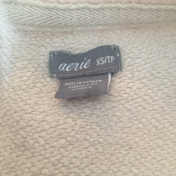 aerie cream sweatshirt - Picture 2 of 3